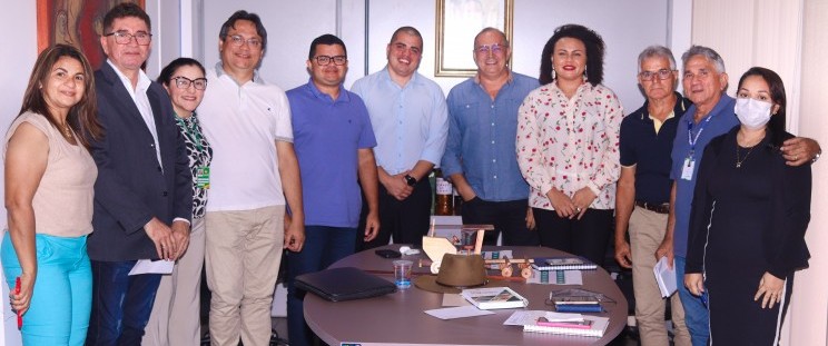 Representantes de órgãos do Governo reuniram-se na Sagrima para alinhar participação na Expoimp 2022
